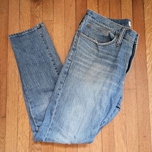 Madewell men's athletic slim jeans 34x32